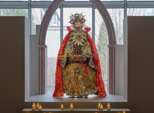 The exhibition "Waters of the Abyss: An Intersection of Spirit and Freedom" in the Hostetter Gallery, 27 February 2025 – 25 May 2025. Isabella Stewart Gardner Museum, Boston