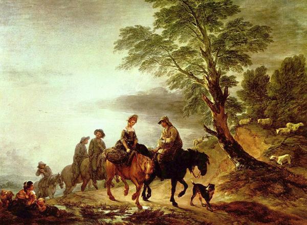 Thomas Gainsborough, Going To Market, Early Morning