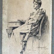 Seated Young Lady
