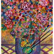 Famous Artist Series: Homage to Marc Chagall Artist's Palette Bouquet