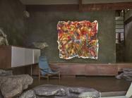 Installation view, The Source of Everything (Sagarika Sundaram, Sight Unseen, 2024) at Manitoga, Garrison.