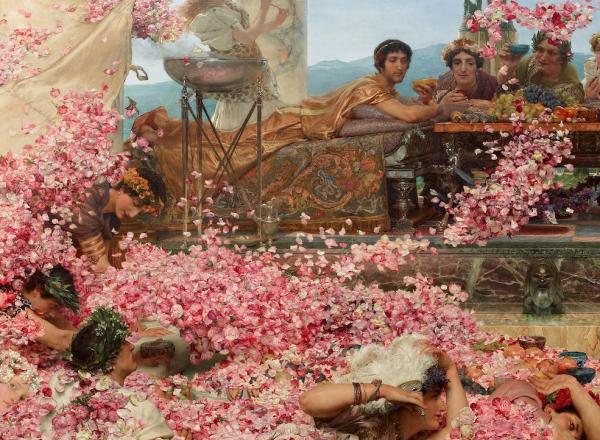 Alma-Tadema, The Roses of Heliogabalus, 1888. Oil on canvas. 