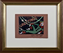 Greetings - Reclining Elf