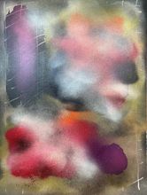 Untitled (Nebula, Street Art, Sprayer, Colorful, Galaxy)