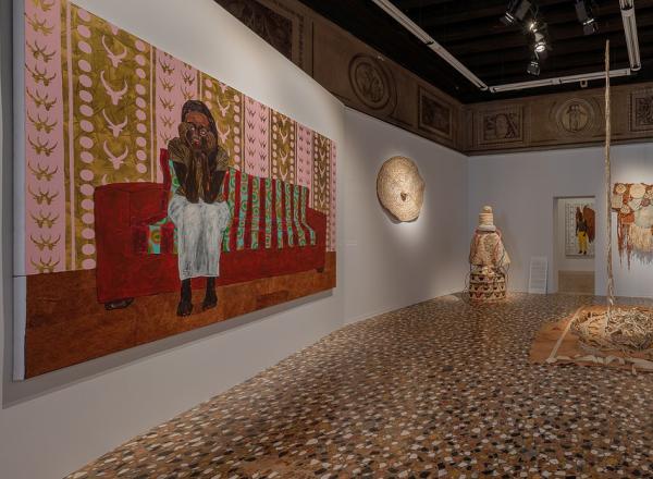 They Dream in Time, Uganda Pavilion, Venice Biennale in 2022. Images courtesy La Biennale di Venezia. Photos by Andrea Avezzù.