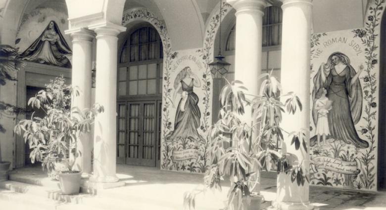 Sybils Patio shot, The Ebell of Los Angeles