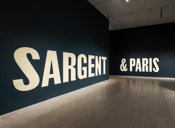 Installation view of Sargent and Paris , on view April 27 – August 3, 2025 at The Metropolitan Museum of Art. Photo by Hyla Skopitz , courtesy of The Met