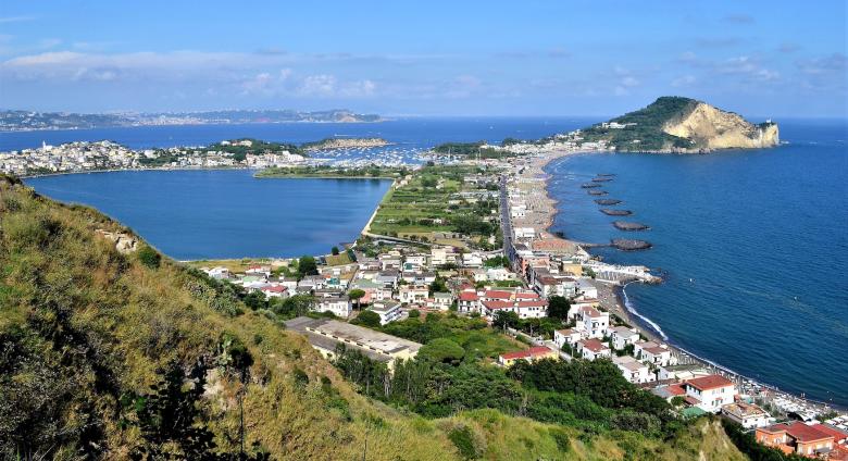 Capo Miseno, Punta Pennata, Miliscola Beach, and Capo Miseno, 2015. License