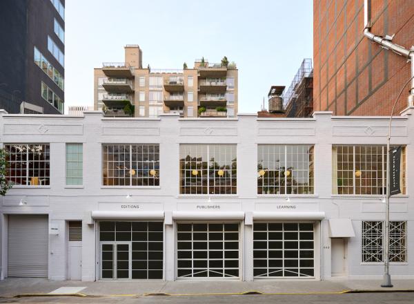 Exterior view, Hauser & Wirth New York, 18th Street, Courtesy Hauser & Wirth 