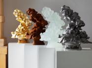 Karen LaMonte (American, born 1967), (Group of) Cumulus (1:8), 2020–2023. Various mediums and sizes. © Karen LaMonte. Photo: Martin Polak.