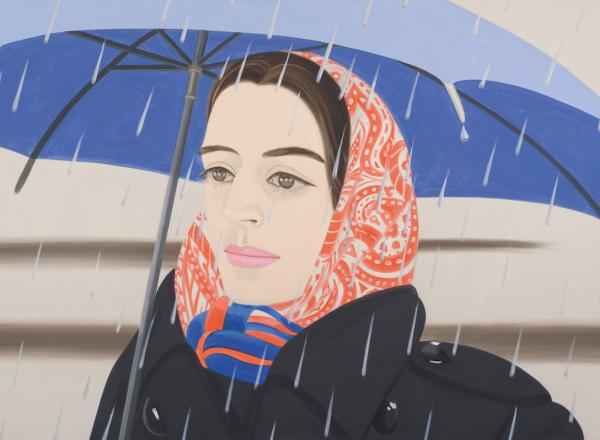 Alex Katz, Blue Umbrella 2, 1972. 