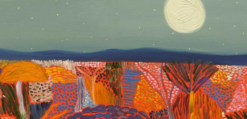 Matthew Wong, The Realm of Appearances, 2018.