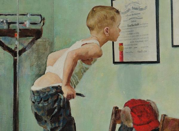Norman Rockwell, Before the Shot