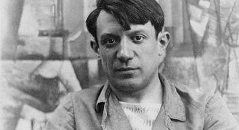 Photograph of Pablo Picasso, summer 1912