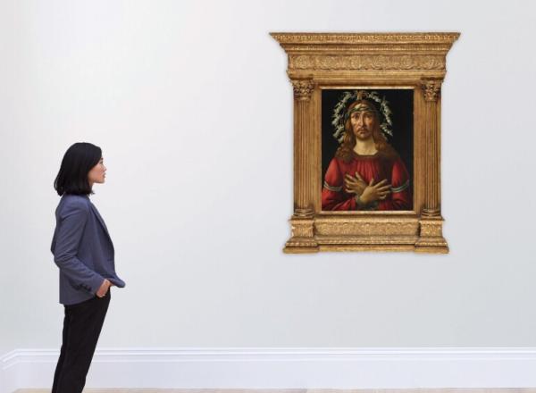 Sandro Botticelli, The Man of Sorrows. Sold: $45,419,700.