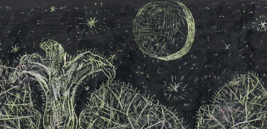 Sungsic MOON 문성식, Summer Night 여름밤, 2022.