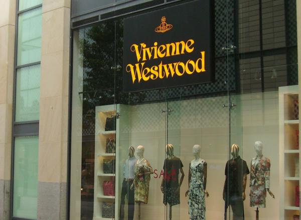 Vivienne Westwood, St David's shopping centre, Cardiff, Wales. License