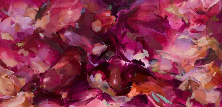 Flora Yukhnovich, She Herself Is a Haunted House, 2023.