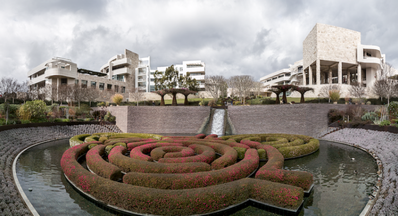 Getty Center from Central Garden