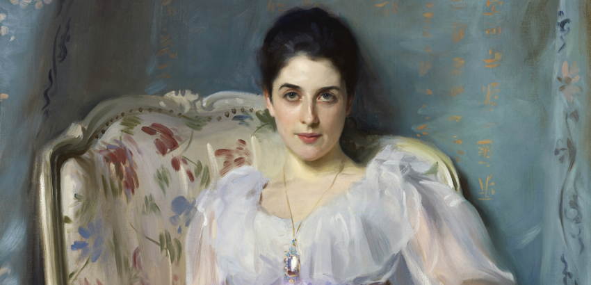 John Singer Sargent, Lady Agnew of Lochnaw, 1892 (detail)